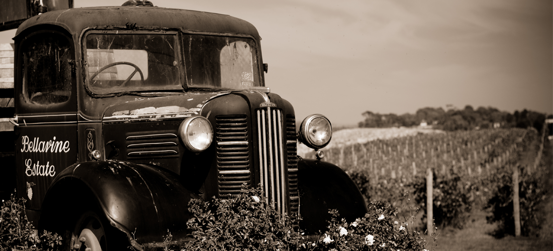 Truck at Bellarine Estate